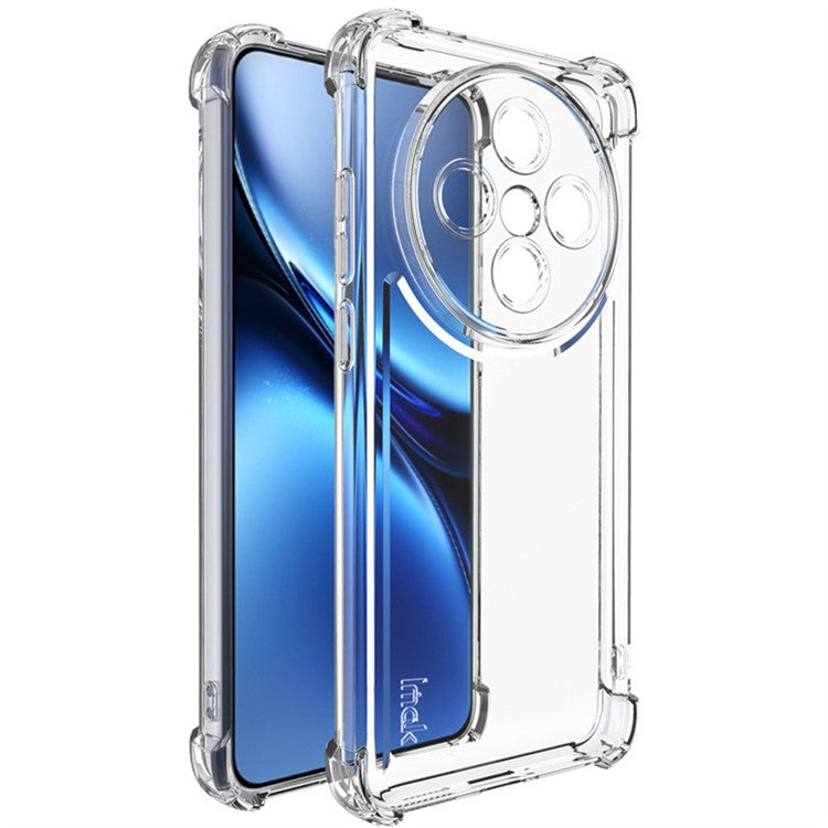 IMAK UX-4 Series for vivo X200 5G Case Straight Frame Four Corner Shockproof Clear TPU Cover