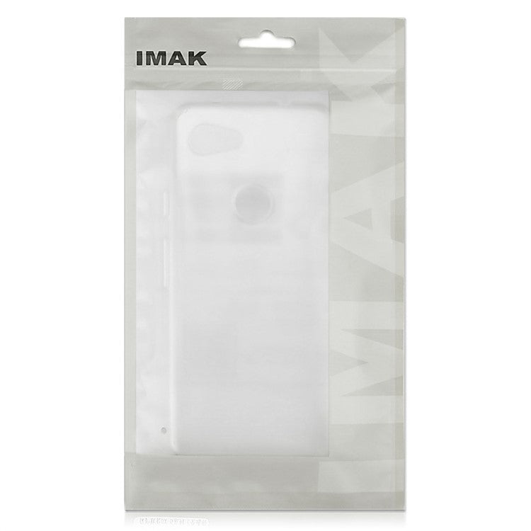 IMAK UX-4 Series for Samsung Galaxy A36 5G Case Straight Frame Four Corner Shockproof Clear TPU Cover