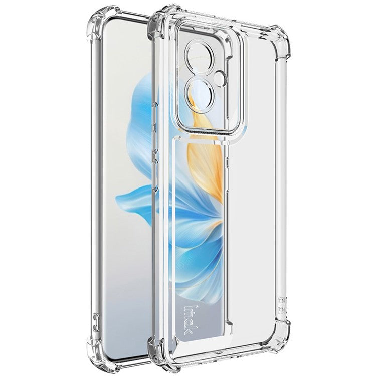 IMAK UX-4 Series for Honor 100 5G Case Straight Frame Four Corner Shockproof Clear TPU Cover