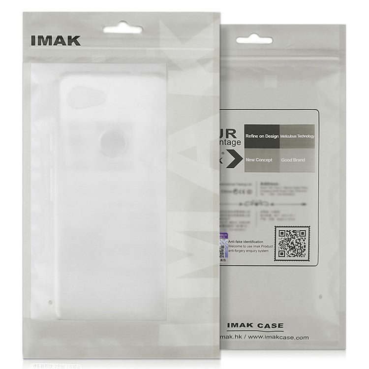 IMAK UX-4 Series for Honor 100 5G Case Straight Frame Four Corner Shockproof Clear TPU Cover