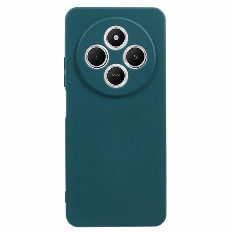 WANLONFENG RB2 Series for Xiaomi Poco C75 4G / Redmi 14R 5G / 14C 4G Case TPU Phone Cover with Screen Protector - Army Green