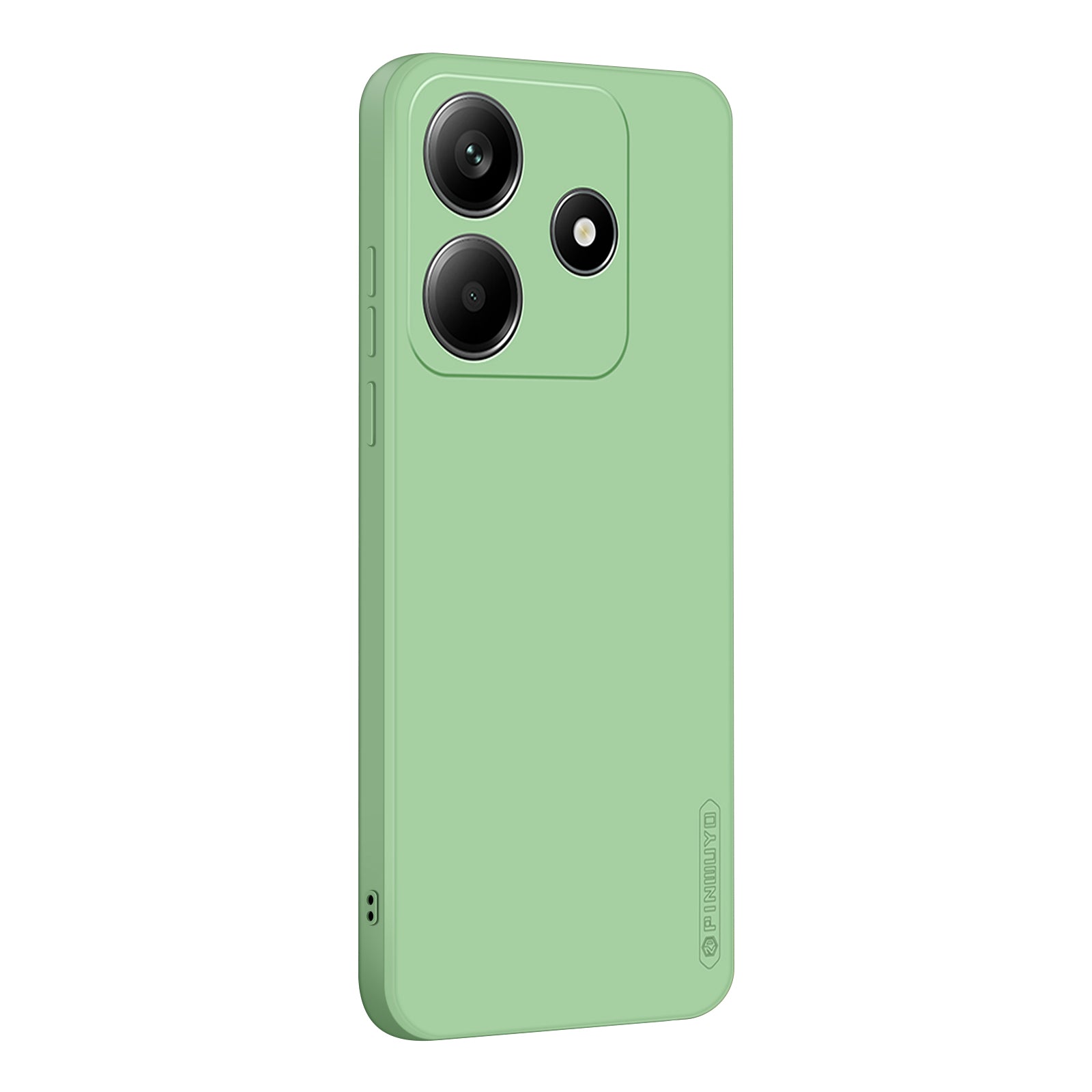 For Xiaomi Redmi Note 14 5G PINWUYO JK Touching Series Liquid Silicone TPU Phone Case - Green