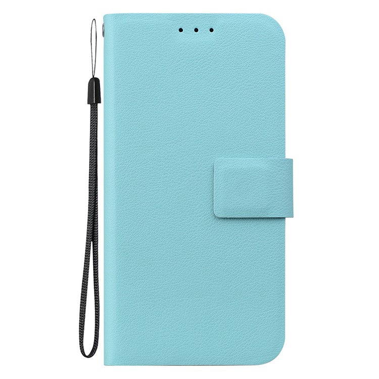 Phone Case For Xiaomi Redmi 14C 4G / 14R 5G / Poco C75 4G Ultra-Thin PU Leather + TPU Phone Cover with Card Slot - Green