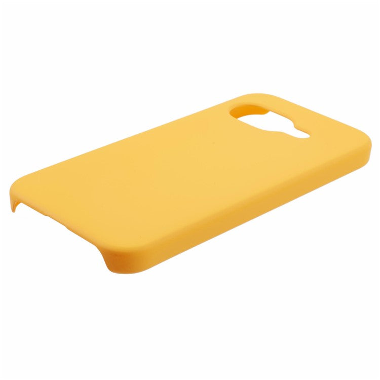 For Google Pixel 9a Case Hard PC Frosted Minimalist Phone Cover - Yellow