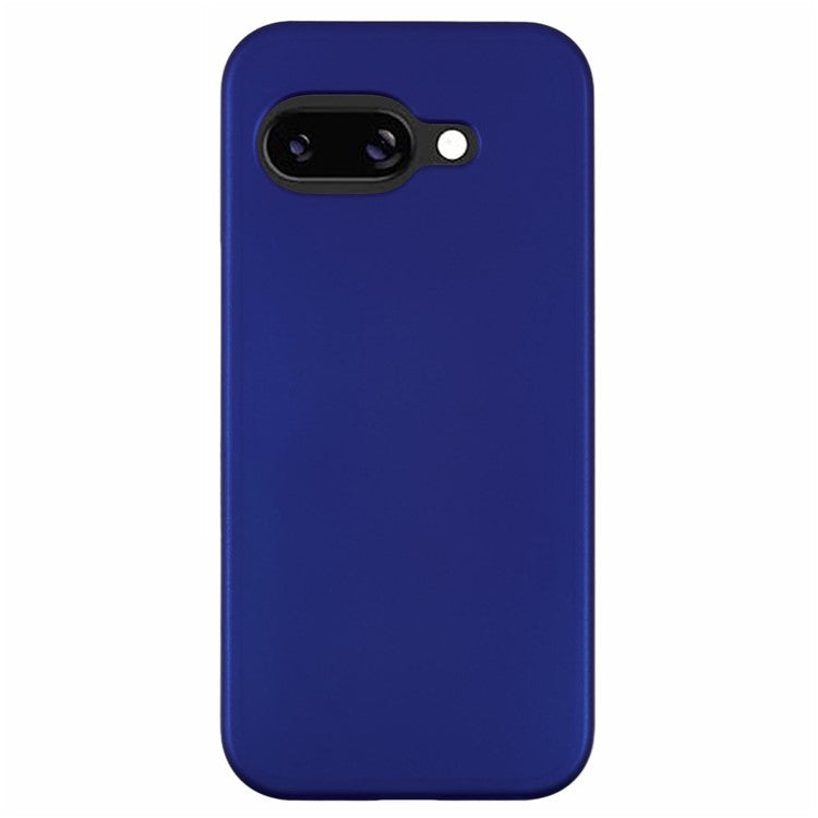 For Google Pixel 9a Case Hard PC Frosted Minimalist Phone Cover - Blue