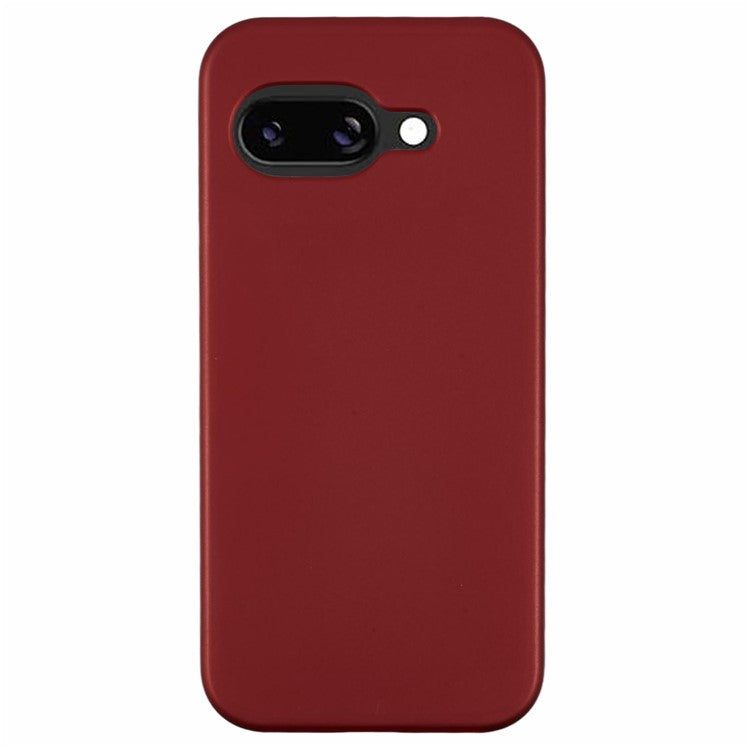 For Google Pixel 9a Case Hard PC Frosted Minimalist Phone Cover - Red