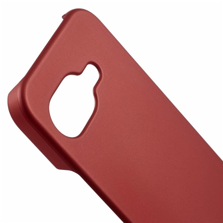 For Google Pixel 9a Case Hard PC Frosted Minimalist Phone Cover - Red