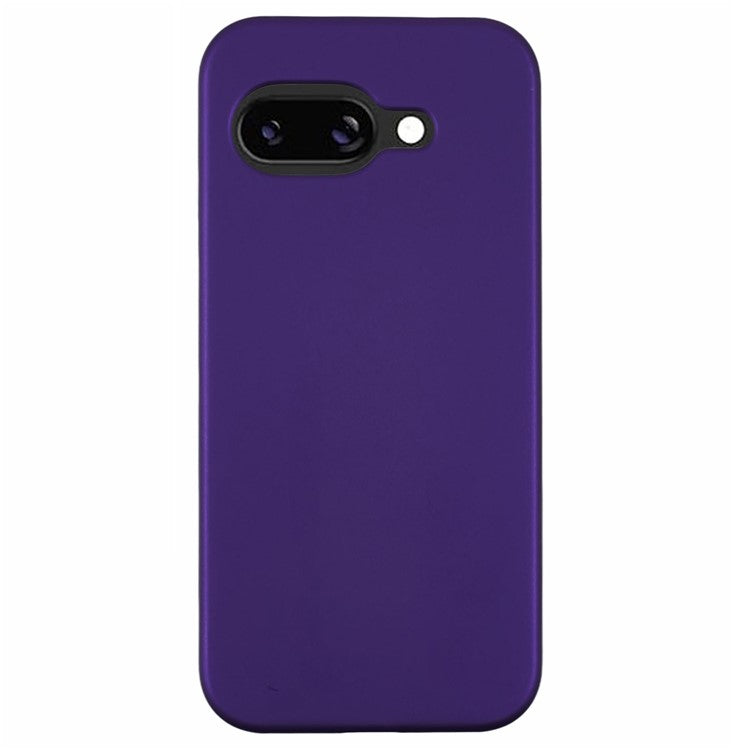 For Google Pixel 9a Case Hard PC Frosted Minimalist Phone Cover - Purple