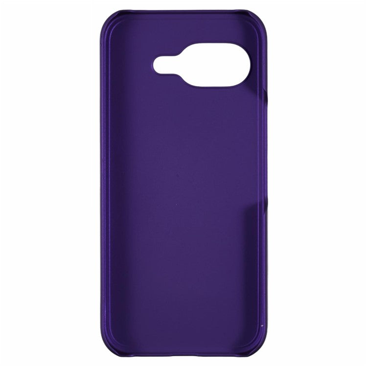 For Google Pixel 9a Case Hard PC Frosted Minimalist Phone Cover - Purple