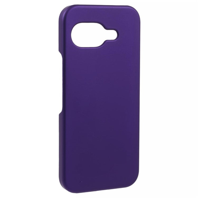 For Google Pixel 9a Case Hard PC Frosted Minimalist Phone Cover - Purple