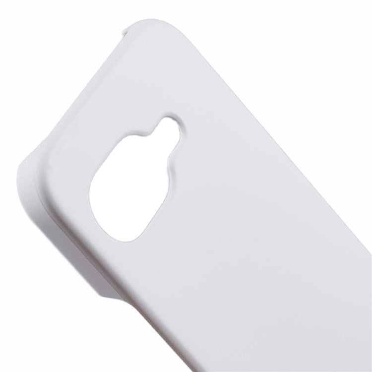 For Google Pixel 9a Case Hard PC Frosted Minimalist Phone Cover - White