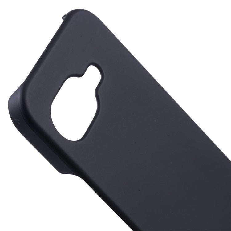 For Google Pixel 9a Case Hard PC Frosted Minimalist Phone Cover - Black