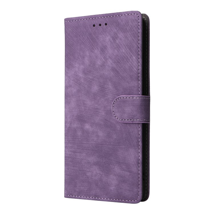 For vivo X200 Pro 5G Wallet Phone Case RFID Blocking PU Leather Flip Cover Stand View - Purple