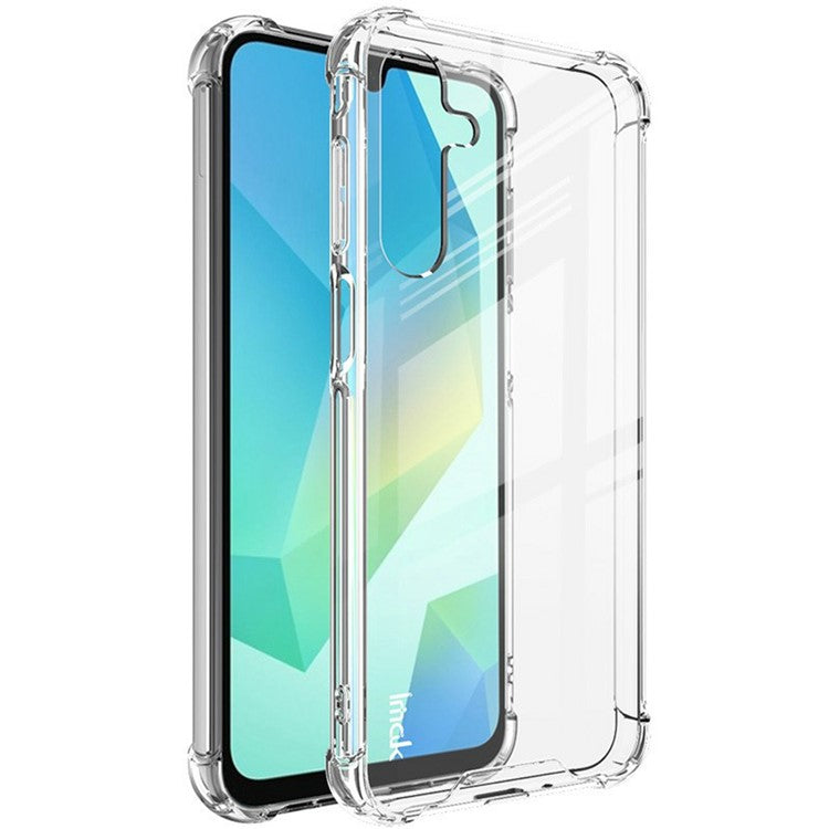 IMAK For Samsung Galaxy A16 5G / 4G PC+TPU Shockproof Clear Phone Cover