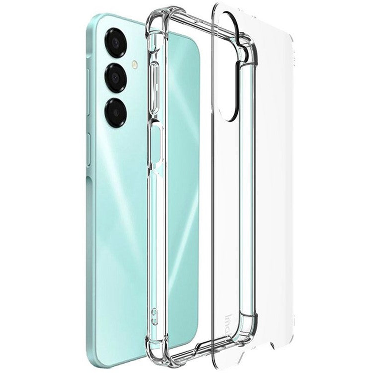 IMAK For Samsung Galaxy A16 5G / 4G PC+TPU Shockproof Clear Phone Cover