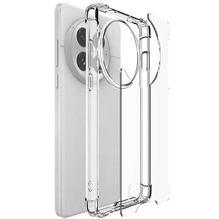 IMAK For OnePlus 13 Case PC+TPU Shockproof Clear Phone Cover