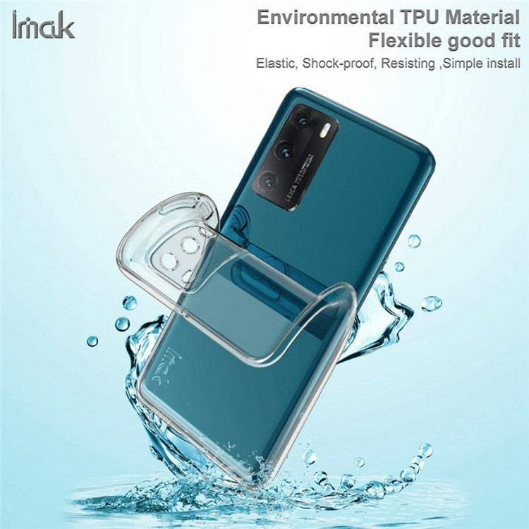 IMAK UX-5 Series For Samsung Galaxy A36 5G Clear Case Shockproof TPU Slim Phone Back Cover