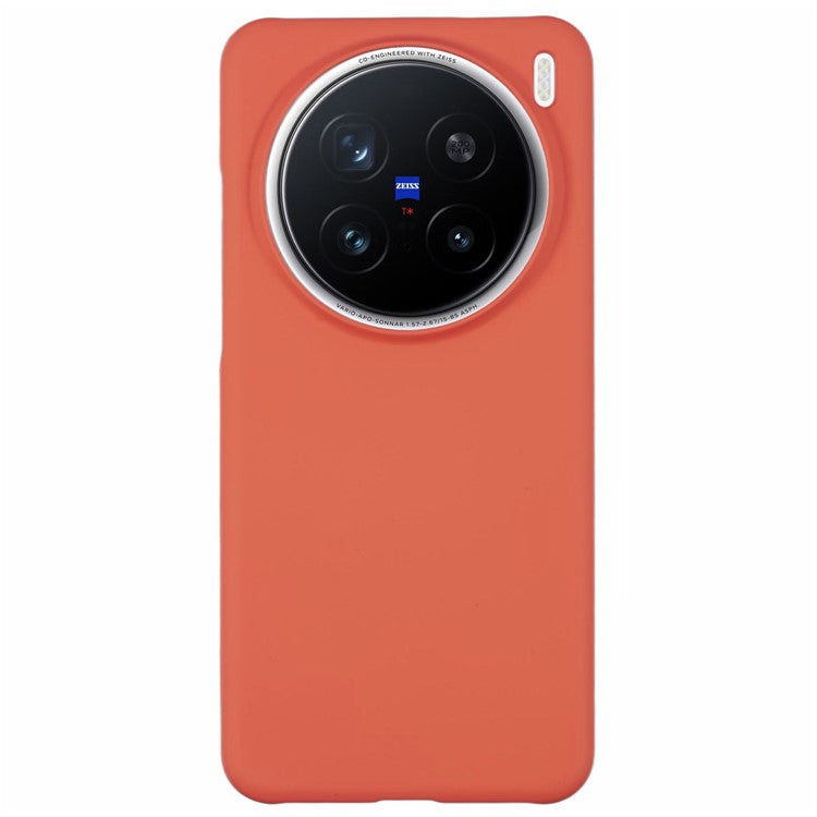 For vivo X200 Pro 5G Case Hard PC Frosted Minimalist Phone Cover - Orange