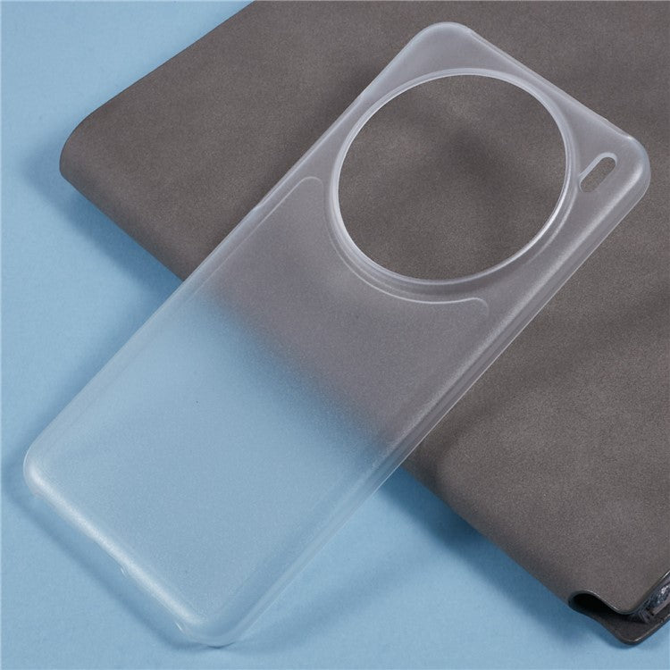 For vivo X200 Pro 5G Case Hard PC Frosted Minimalist Phone Cover - Transparent