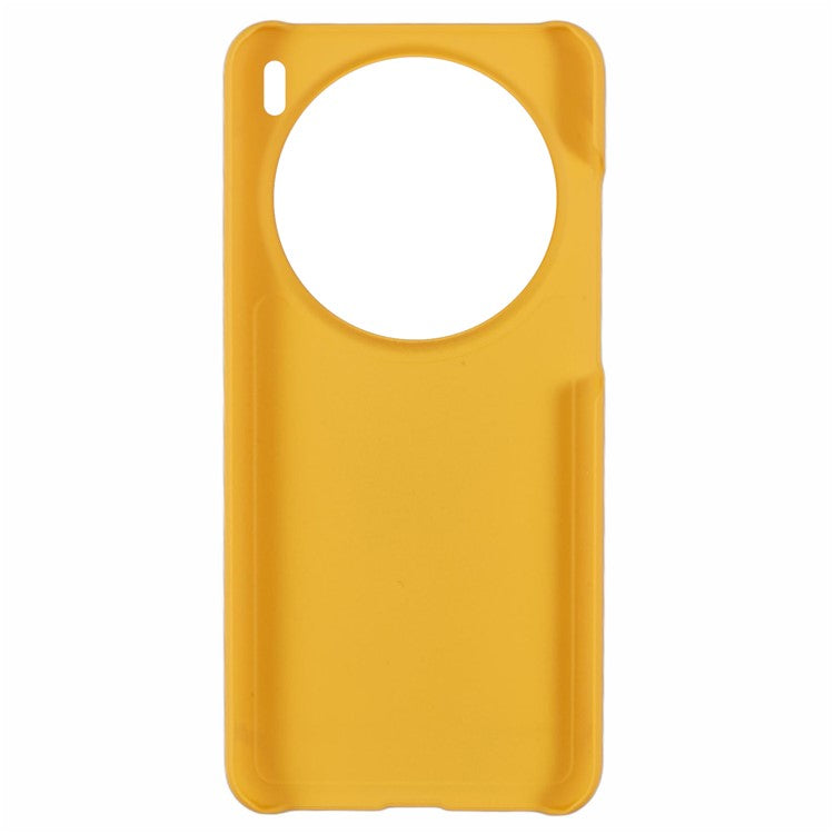 For vivo X200 Pro mini 5G Case Hard PC Frosted Minimalist Phone Cover - Yellow