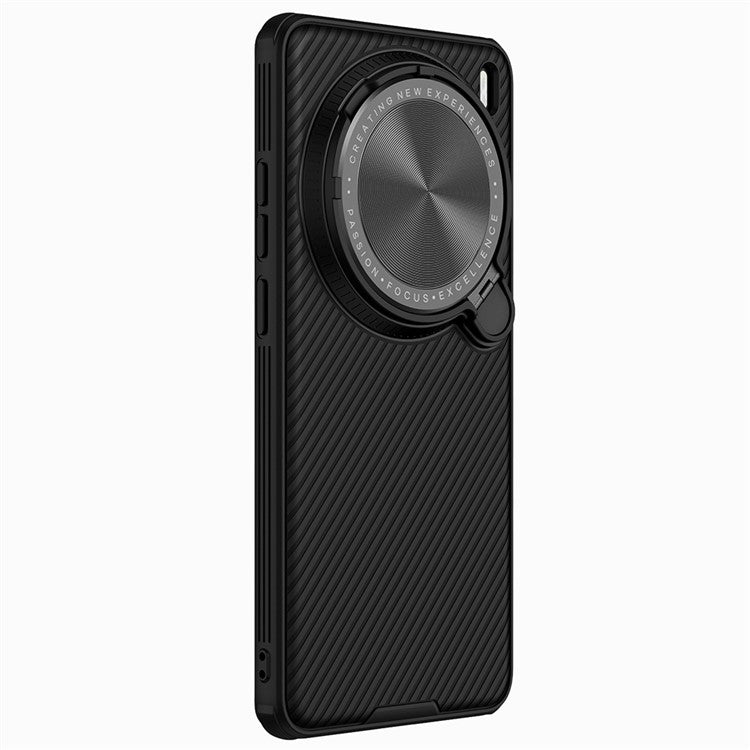 NILLKIN Camshield Prop Magnetic Series for vivo X200 Pro 5G Case Compatible with MagSafe PC+TPU Phone Cover with Camera Cover - Black