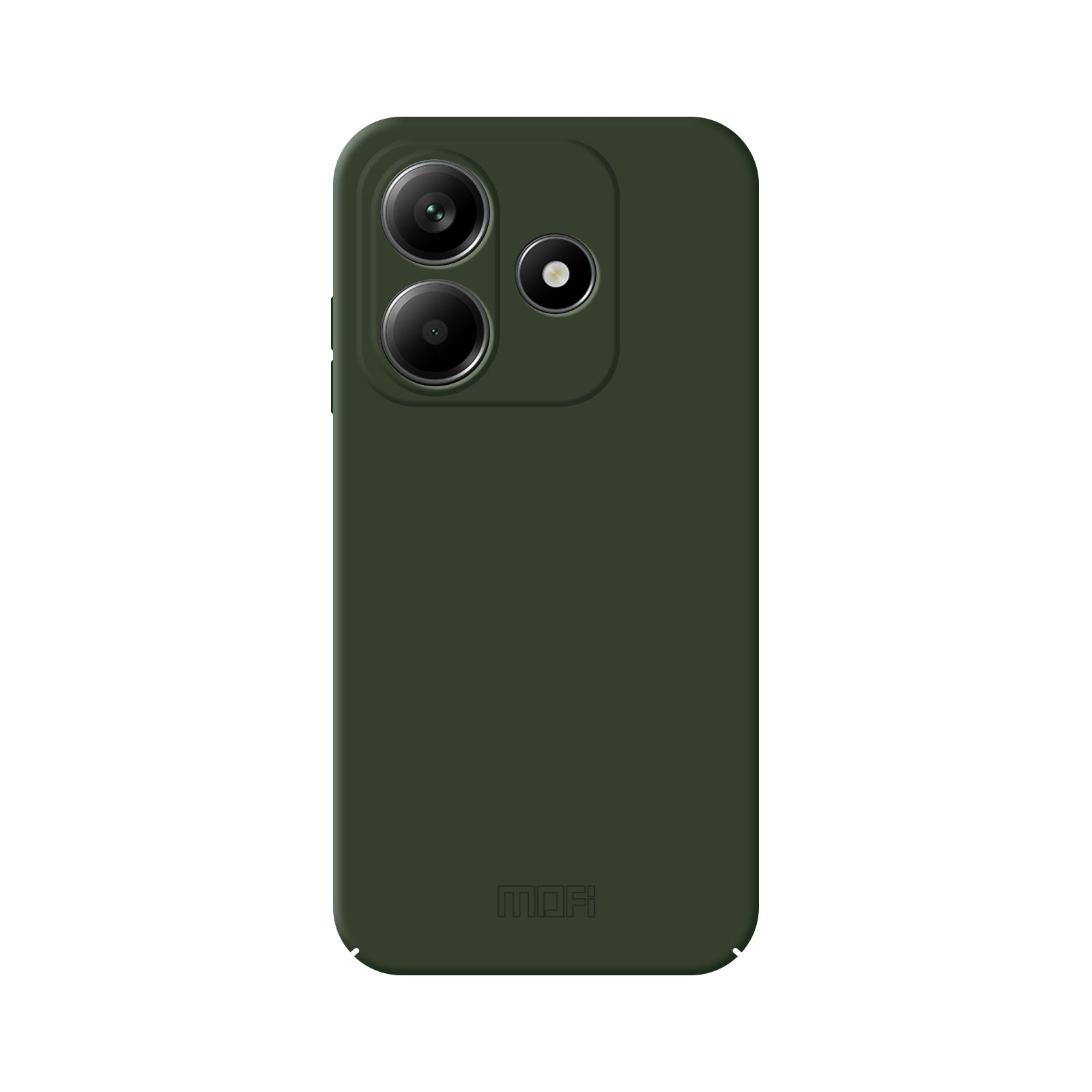 For Xiaomi Redmi Note 14 5G MOFI JK Qin Series Skin-Touch Matte Phone Case Acrylic+TPU Shockproof Cover - Green