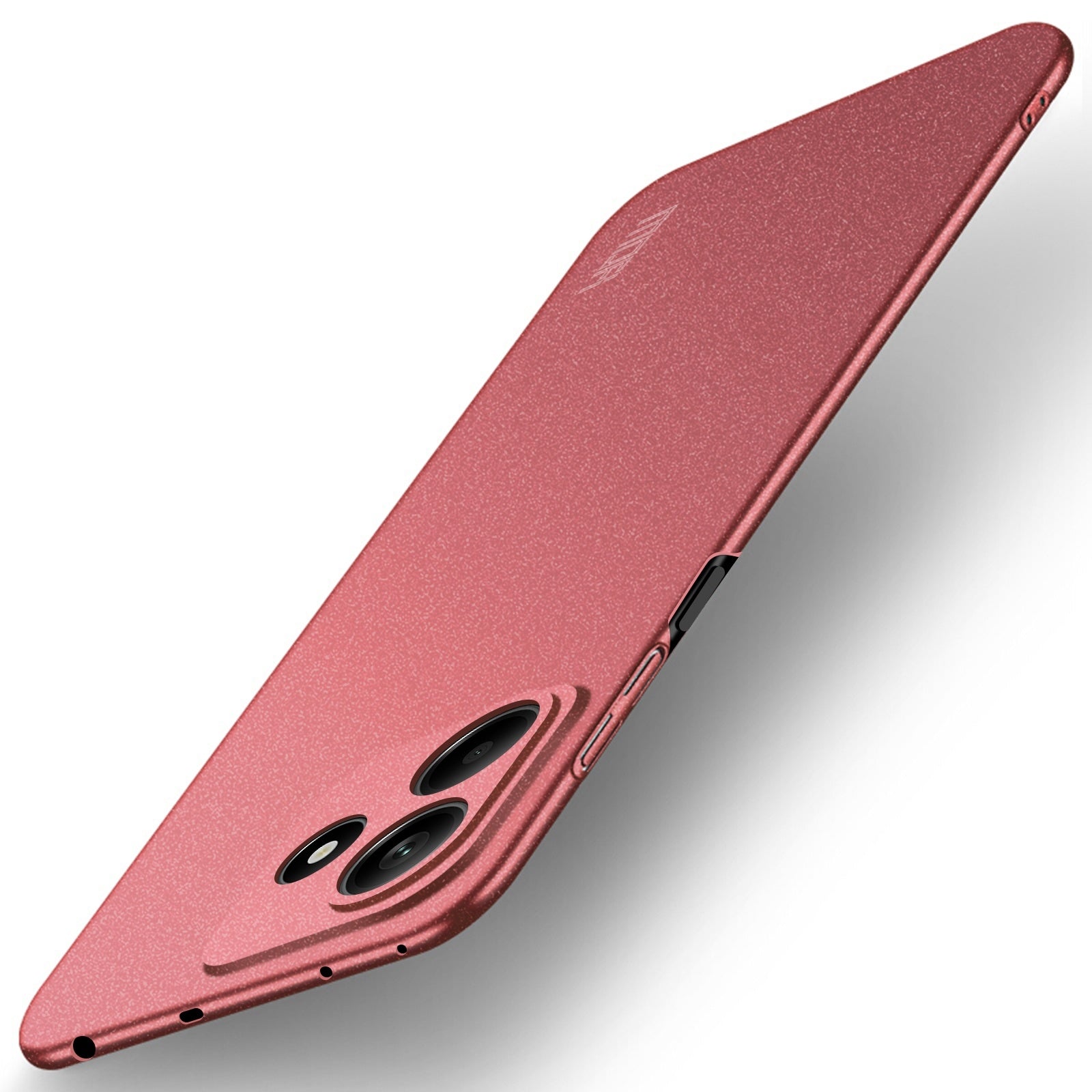 For Xiaomi Redmi Note 14 5G MOFI Shield Matte Series Case PC Phone Cover Slim Fit - Red