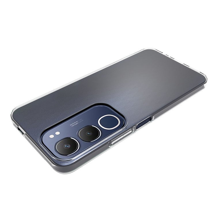 For vivo Y19s 4G Clear Phone Case Watermark-Resistant TPU Back Cover