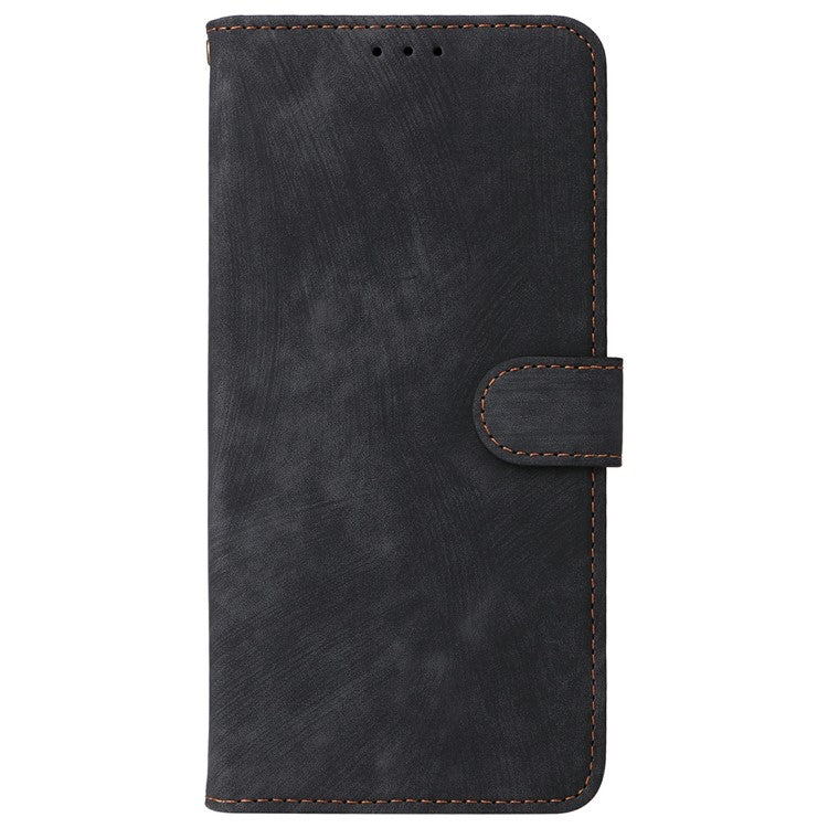 For vivo V40e 5G / iQOO Z9s 5G Wallet Phone Case RFID Blocking PU Leather Flip Cover Stand View - Black