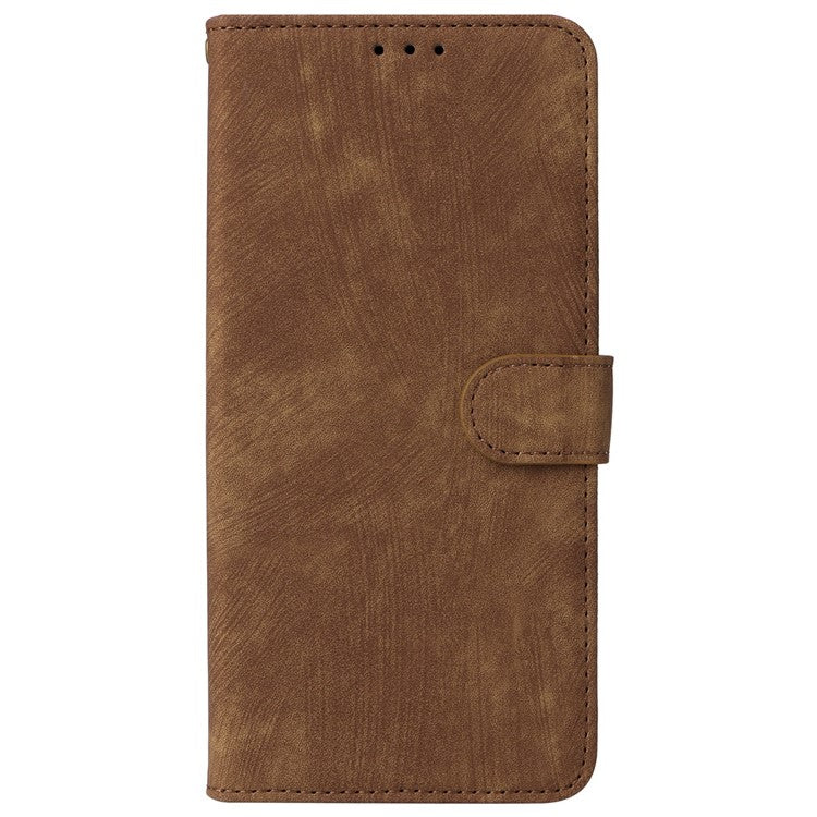 For vivo V40e 5G / iQOO Z9s 5G Wallet Phone Case RFID Blocking PU Leather Flip Cover Stand View - Brown