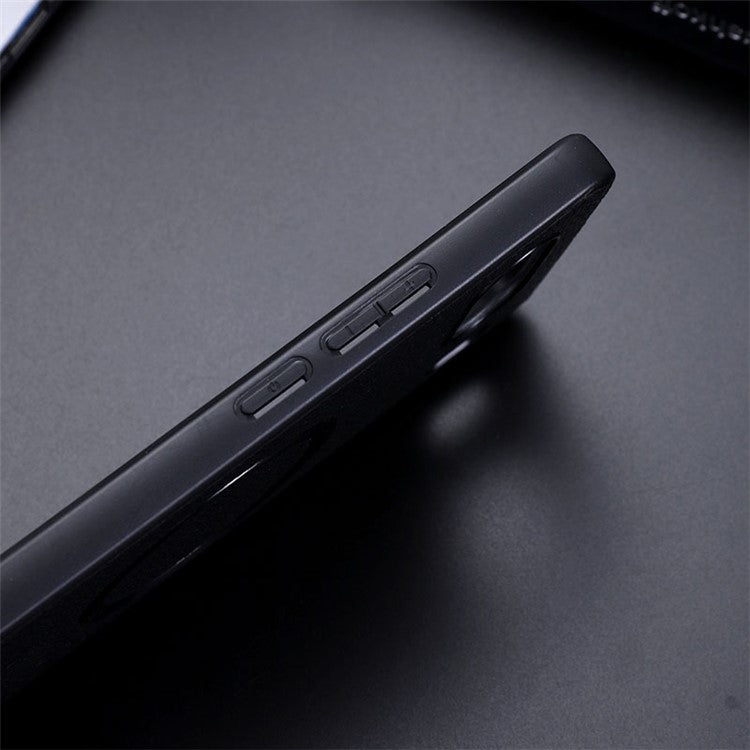 Phone Case For Xiaomi Redmi 14C 4G / 14R 5G / Poco C75 4G Compatible with MagSafe PU Leather+TPU Back Cover - Black