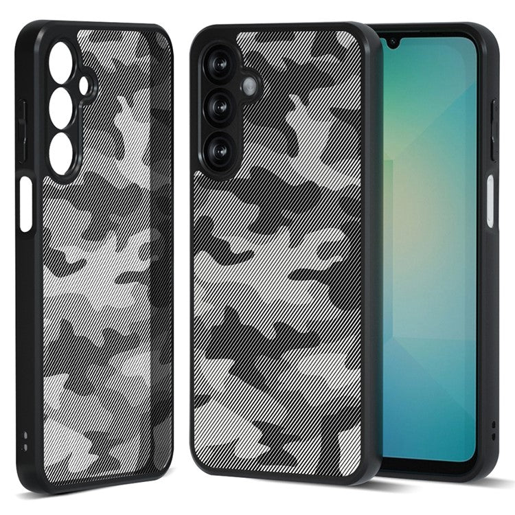 IBMRS For Samsung Galaxy A16 5G / 4G Case TPU + PC Heavy Duty Shockproof Phone Cover Camera Protection - Artistic Camouflage