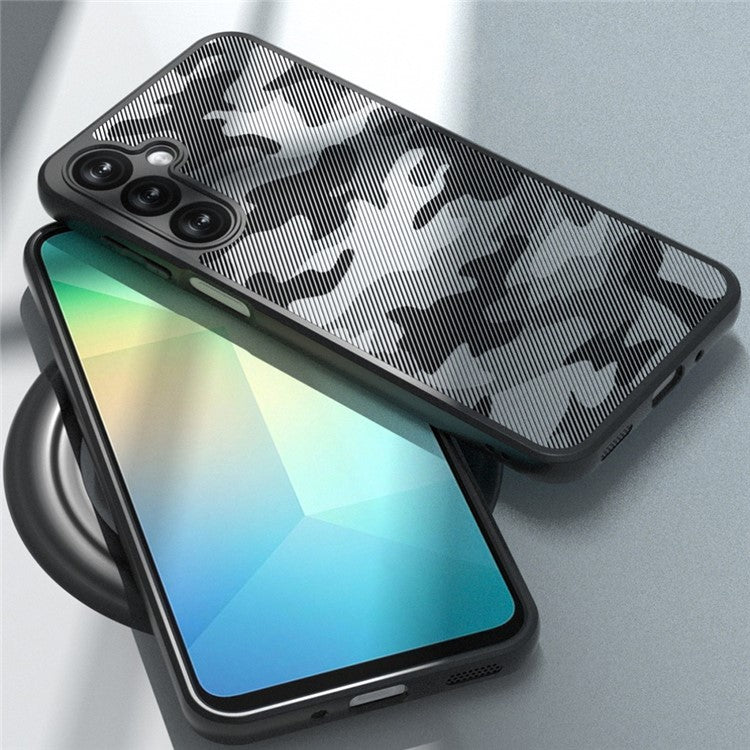 IBMRS For Samsung Galaxy A16 5G / 4G Case TPU + PC Heavy Duty Shockproof Phone Cover Camera Protection - Artistic Camouflage