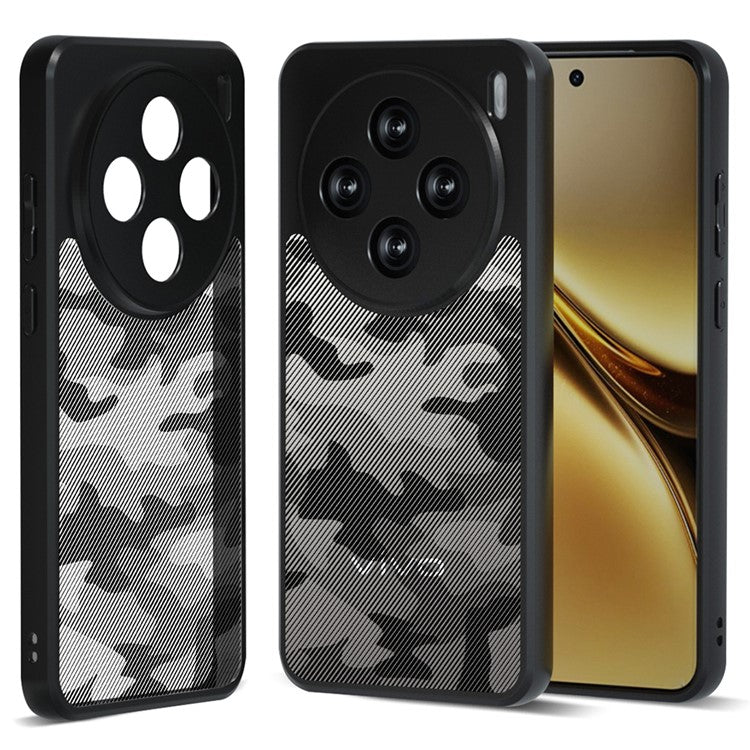 IBMRS For vivo X200 5G Case TPU + PC Heavy Duty Shockproof Phone Cover Camera Protection - Artistic Camouflage