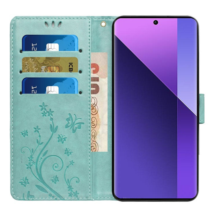 For Google Pixel 9a Case PU Leather Phone Wallet Cover with Strap - Baby Blue