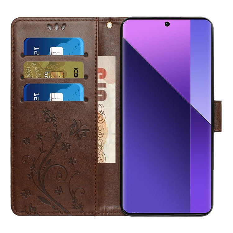 For Google Pixel 9a Case PU Leather Phone Wallet Cover with Strap - Brown