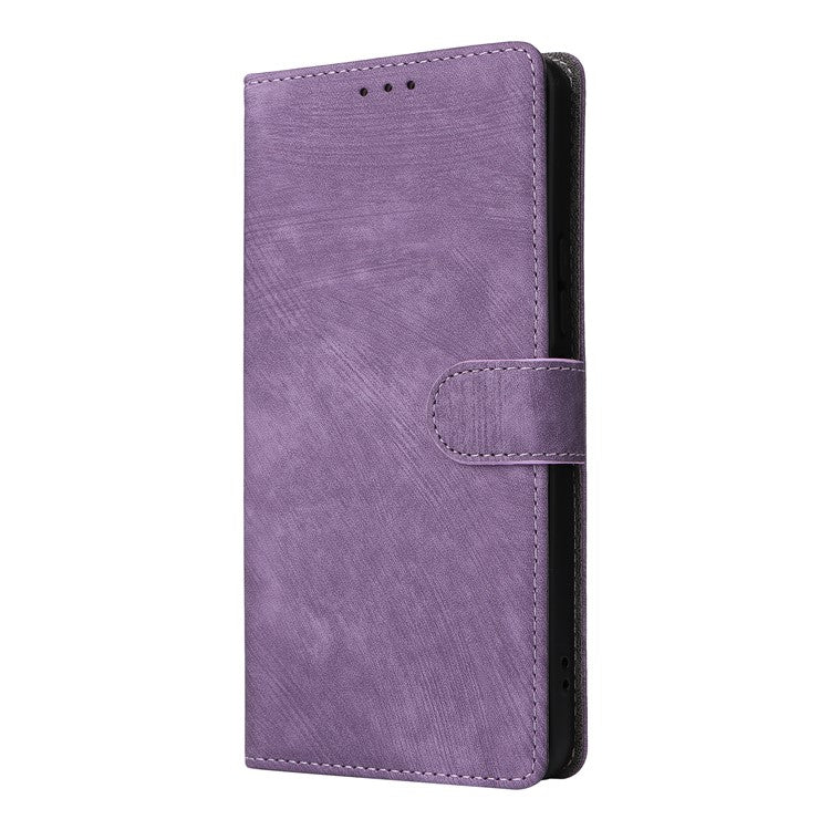 For vivo Y19s 4G Wallet Case RFID Blocking PU Leather Cover Stand View - Purple