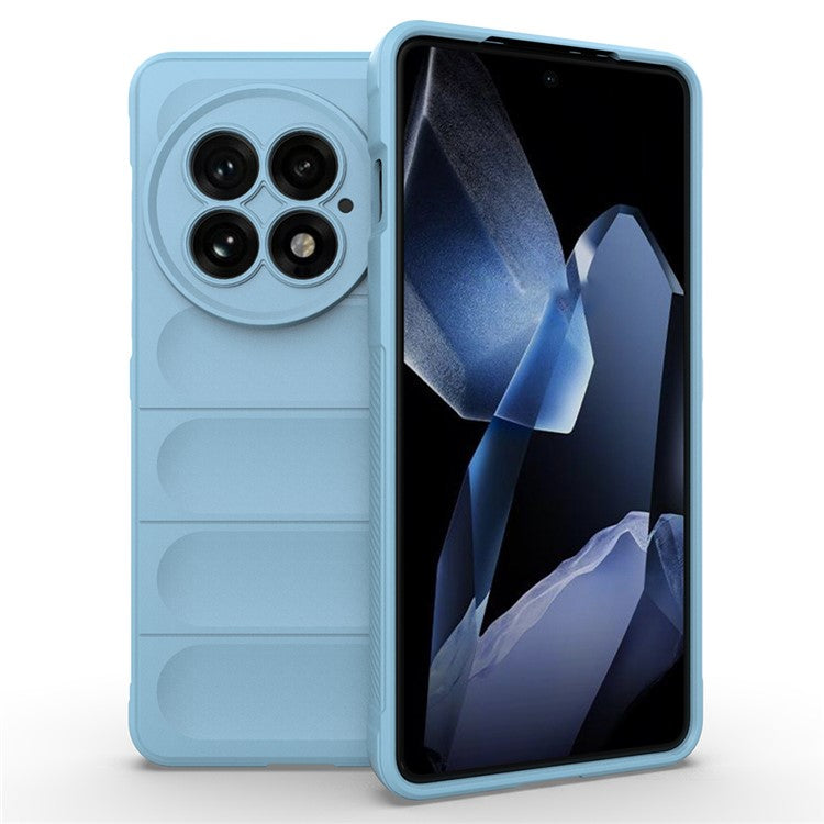 For OnePlus 13 Case Anti-Drop Soft TPU Rugged Phone Back Cover - Baby Blue