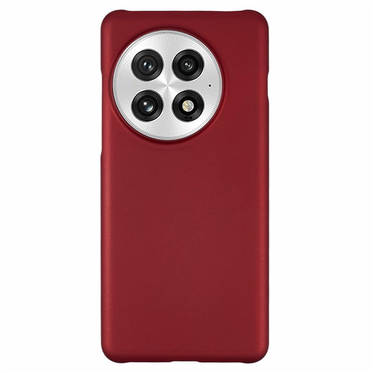 For OnePlus 13 Case Hard PC Frosted Minimalist Phone Cover - Red