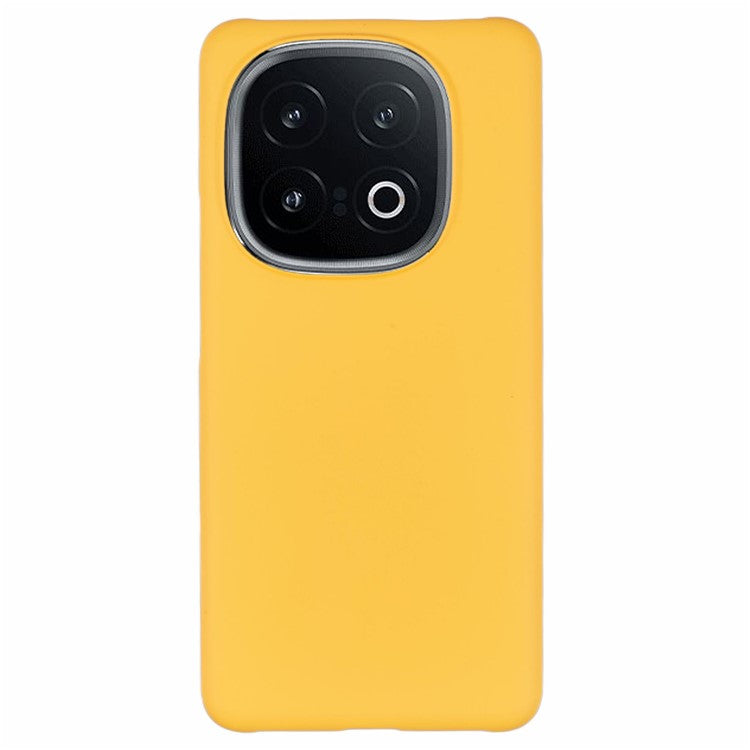 For vivo iQOO3 5G Case Hard PC Frosted Minimalist Phone Cover - Yellow