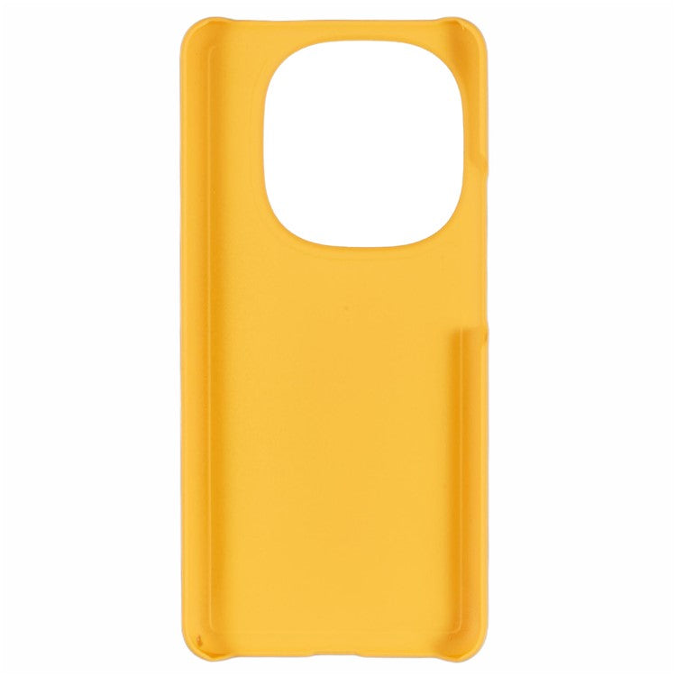 For vivo iQOO3 5G Case Hard PC Frosted Minimalist Phone Cover - Yellow