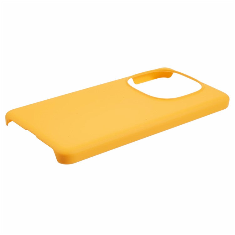 For vivo iQOO3 5G Case Hard PC Frosted Minimalist Phone Cover - Yellow