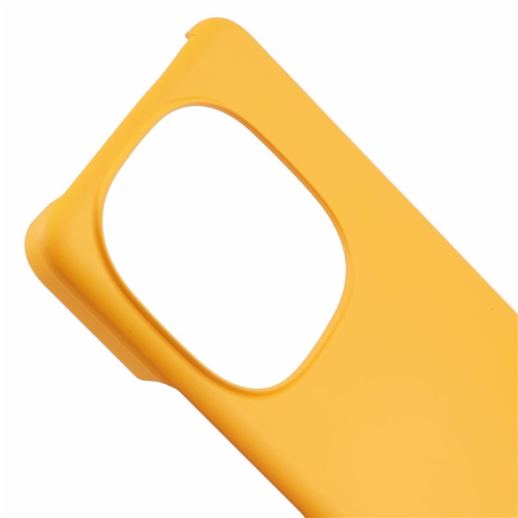 For vivo iQOO3 5G Case Hard PC Frosted Minimalist Phone Cover - Yellow