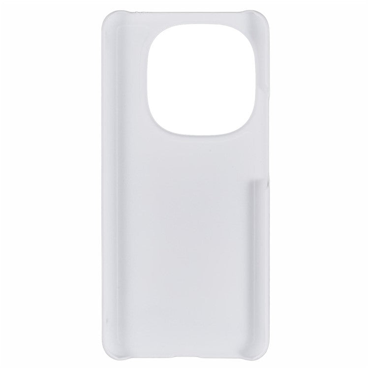 For vivo iQOO3 5G Case Hard PC Frosted Minimalist Phone Cover - White