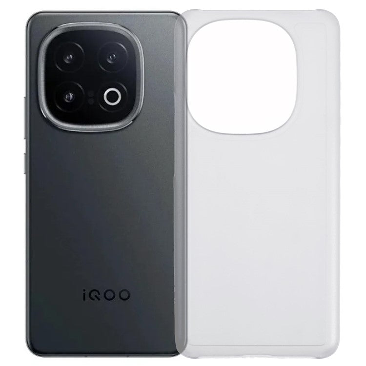 For vivo iQOO3 5G Case Hard PC Frosted Minimalist Phone Cover - Transparent