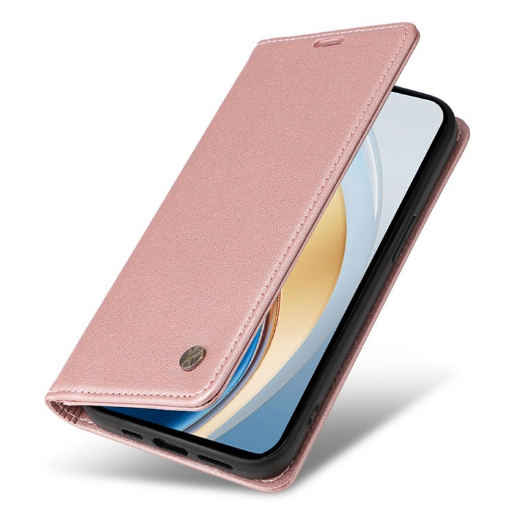 YIKATU YK-001 For vivo V40 Lite (Indonesia) 5G / V40 Lite (Indonesia) 4G	 Stand Case Leather Phone Cover - Rose Gold