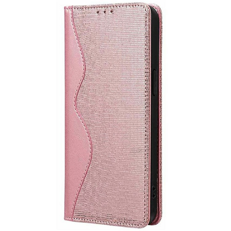 Leather Case For Xiaomi Redmi 14C 4G / 14R 5G / Poco C75 4G Wallet Stand Phone Cover with RFID Blocking - Rose Gold