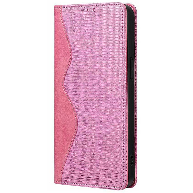 Leather Case For Xiaomi Redmi 14C 4G / 14R 5G / Poco C75 4G Wallet Stand Phone Cover with RFID Blocking - Pink