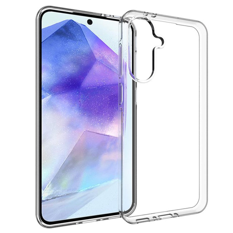 For Samsung Galaxy A56 5G Clear Phone Case Watermark-Resistant TPU Back Cover