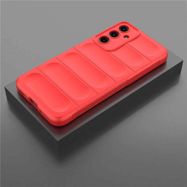 For Samsung Galaxy A26 5G Case Anti-Drop Soft TPU Rugged Phone Back Cover - Red